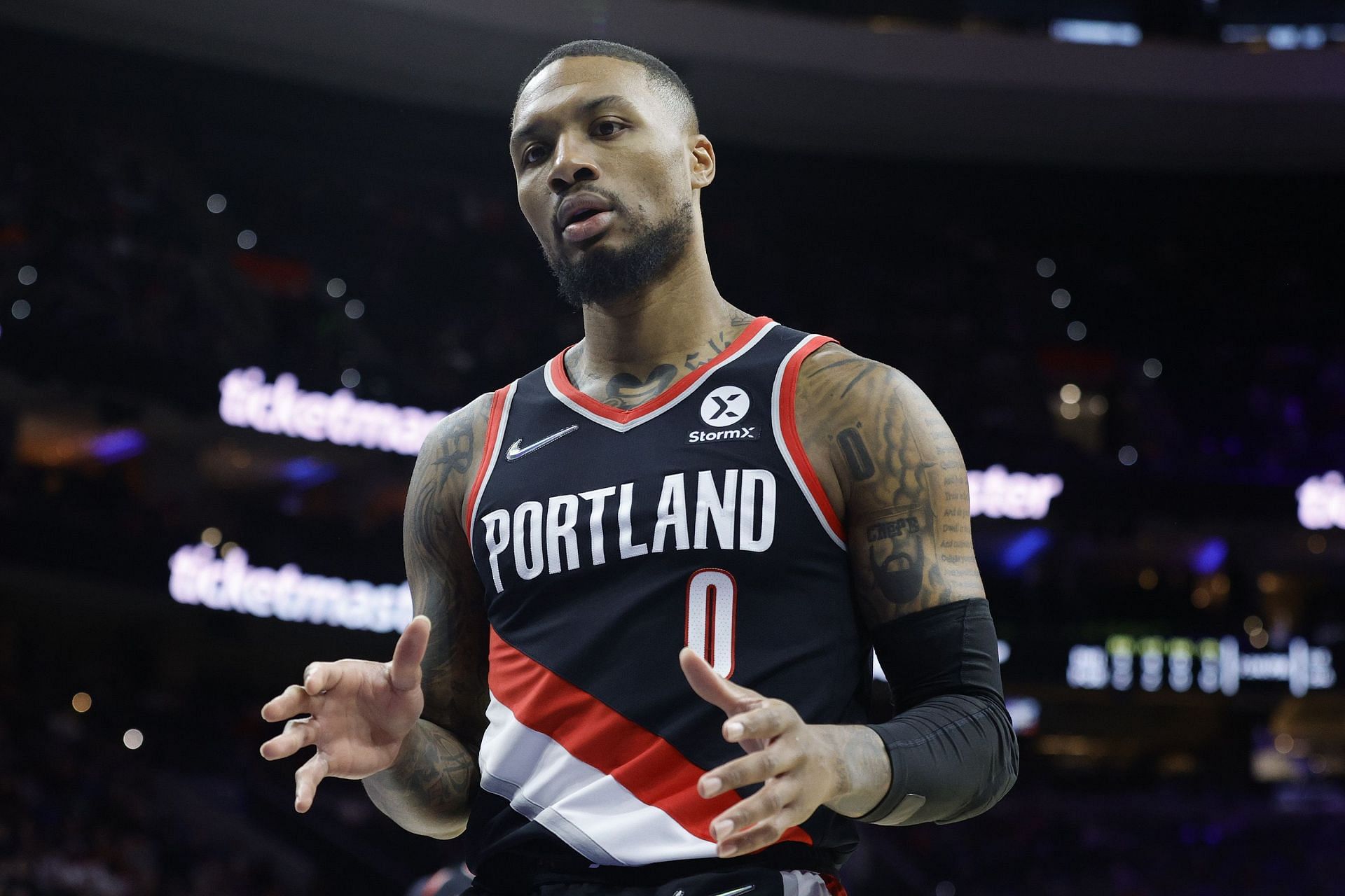 Damian Lillard of the Portland Trail Blazers