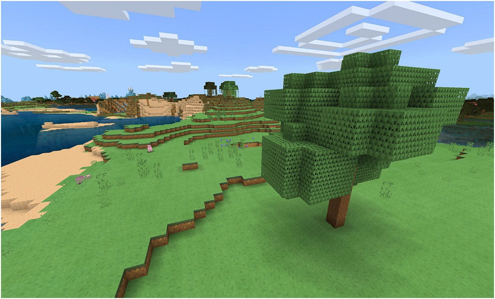 Add-ons can change the way Minecraft Bedrock looks (Image via Minecraft)