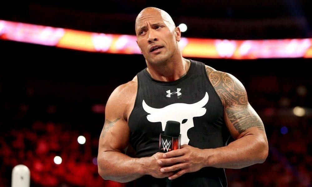 The Rock made his bull tattoo when he was a kid