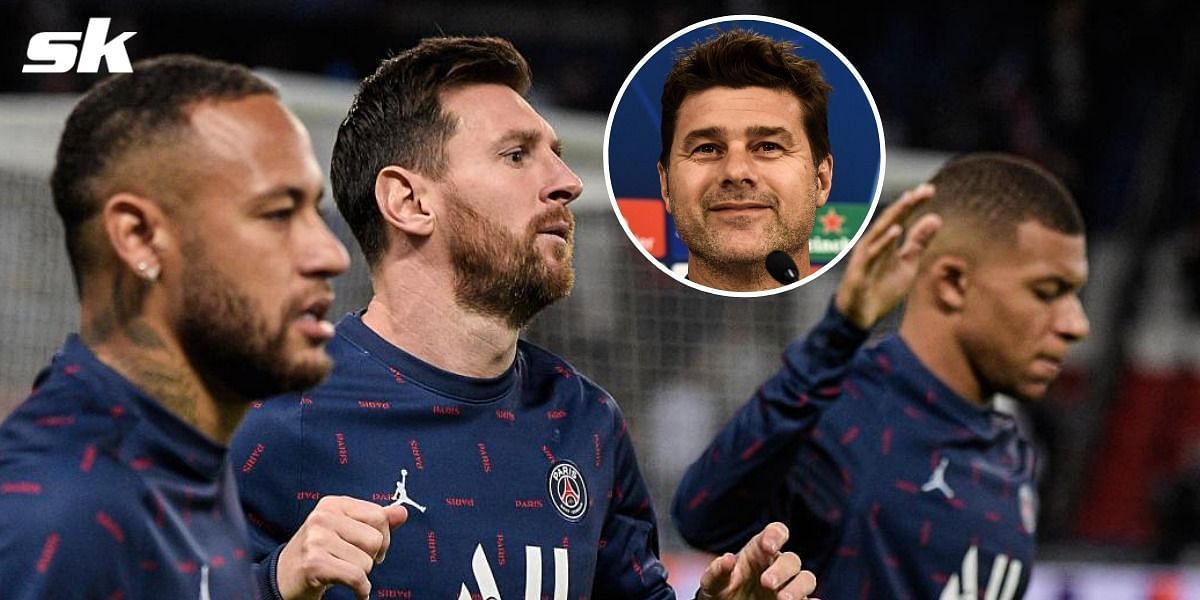 PSG manager Mauricio Pochettino comments on coaching Lionel Messi, Kylian Mbappe and Neymar