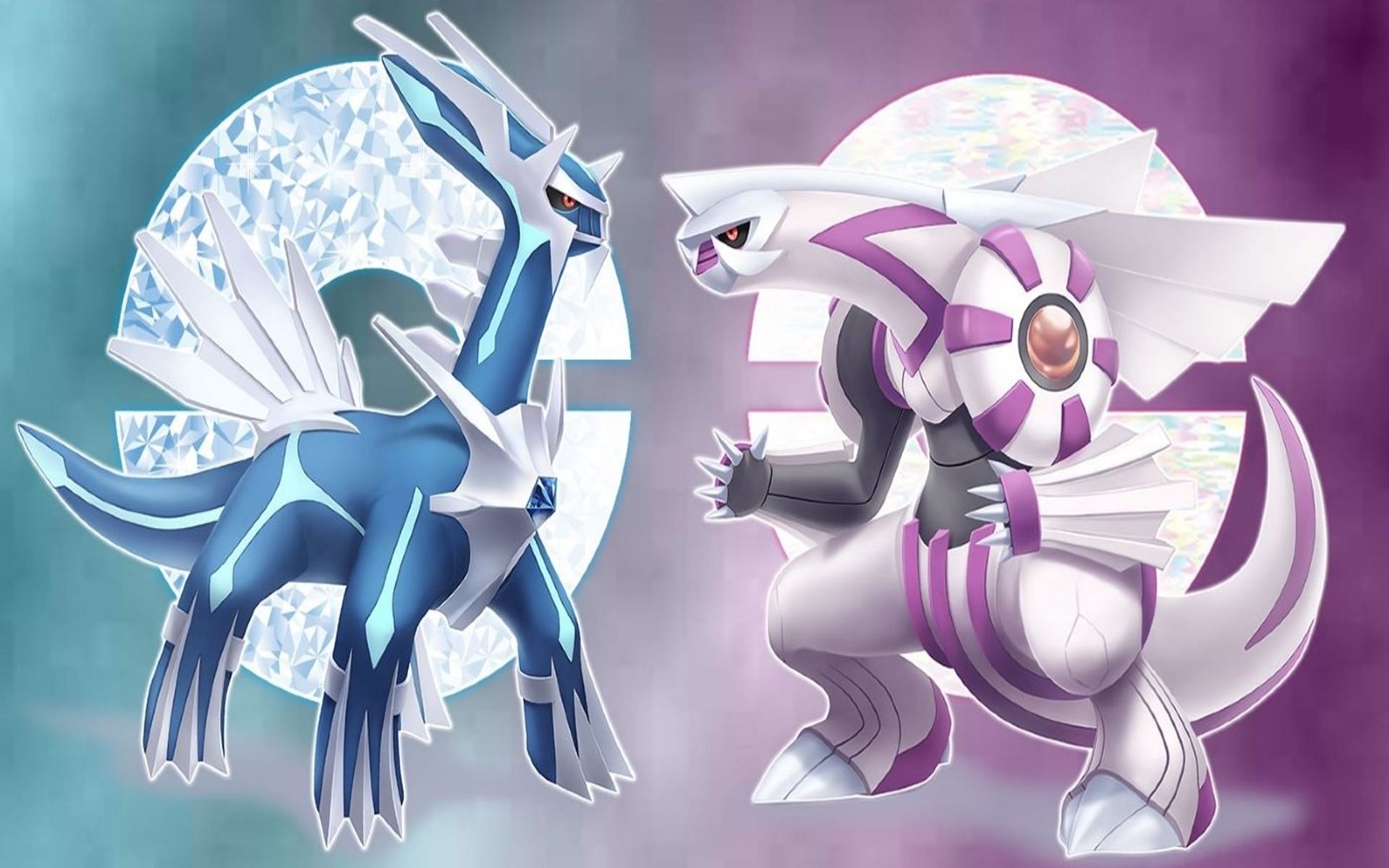 Palkia and Dialga will be found at the Spear Pillar (Image via The Pokemon Company)