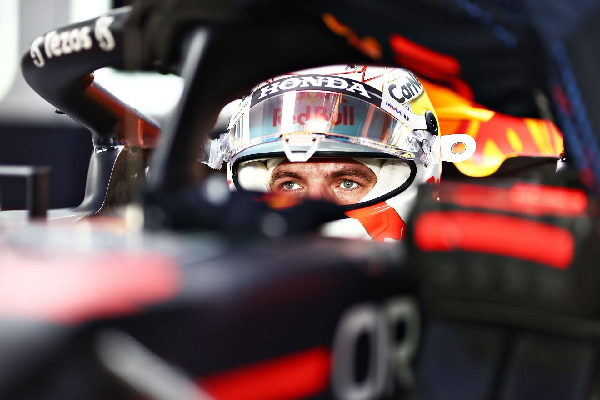 F1 Grand Prix of Qatar - Max Verstappen focuses on the task ahead.