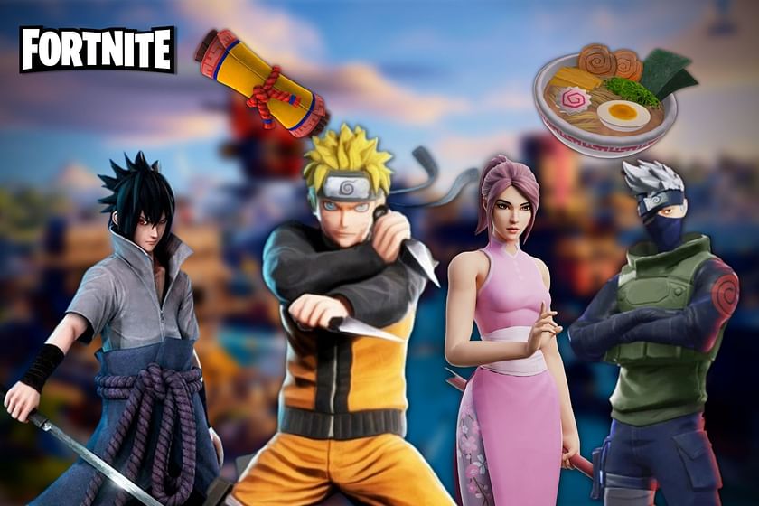 Naruto e Fortnite: crossover já disponível no battle royale