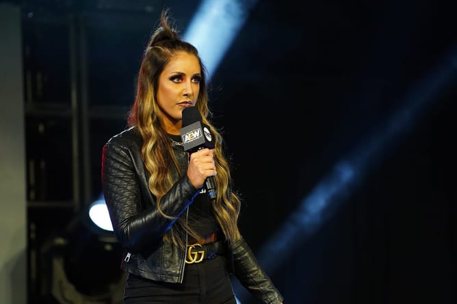 "You're obsessed with her" - Britt Baker slams WWE legend for accusing her of being envious of fellow AEW star