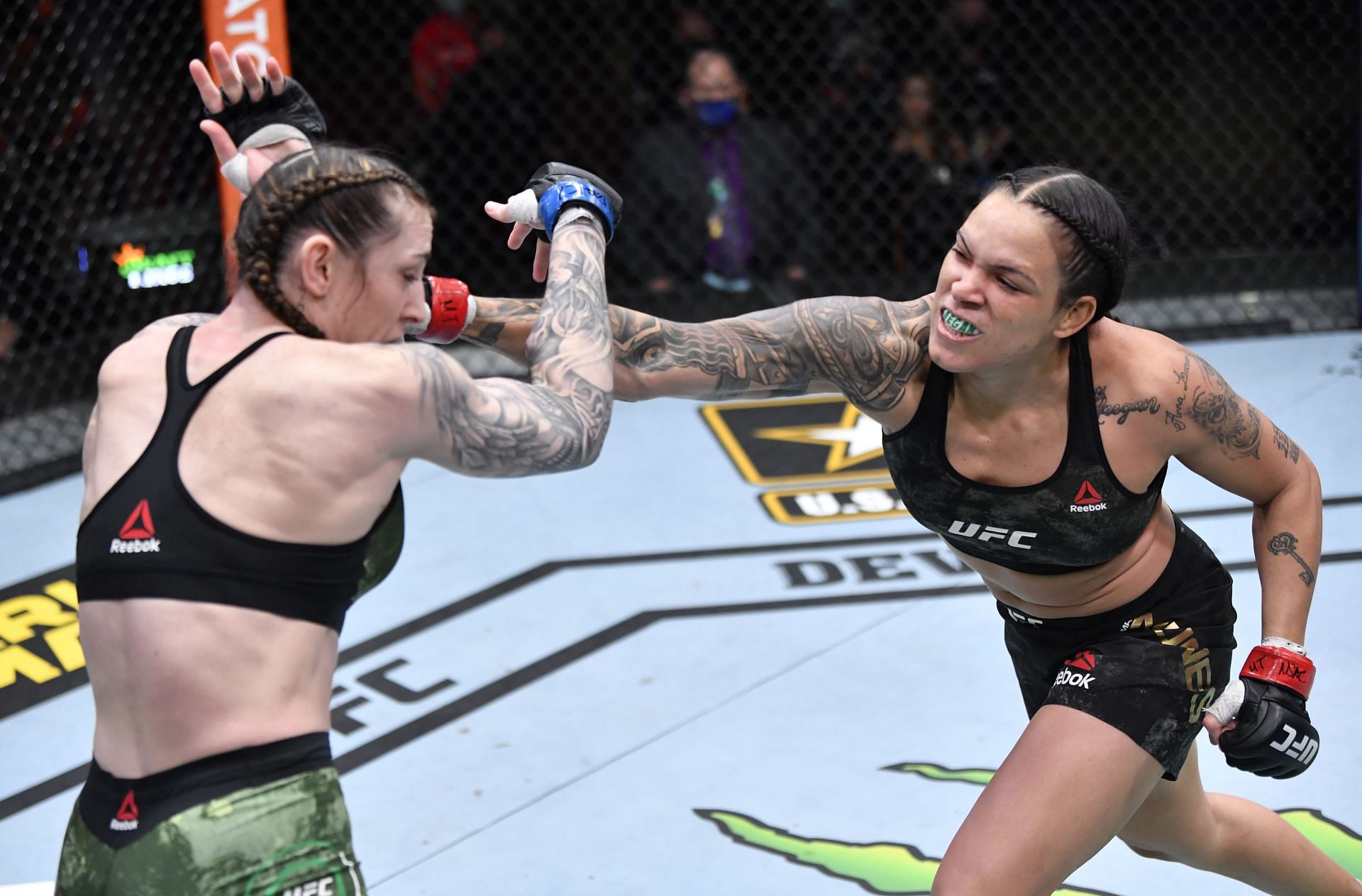 Amanda Nunes scored her ninth first-round finish in her most recent fight