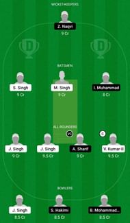 Dream11 Team for Kings XI vs Fresh Tropical - ECS T10 Italy, Super Series 2021 Match 18 & 20.
