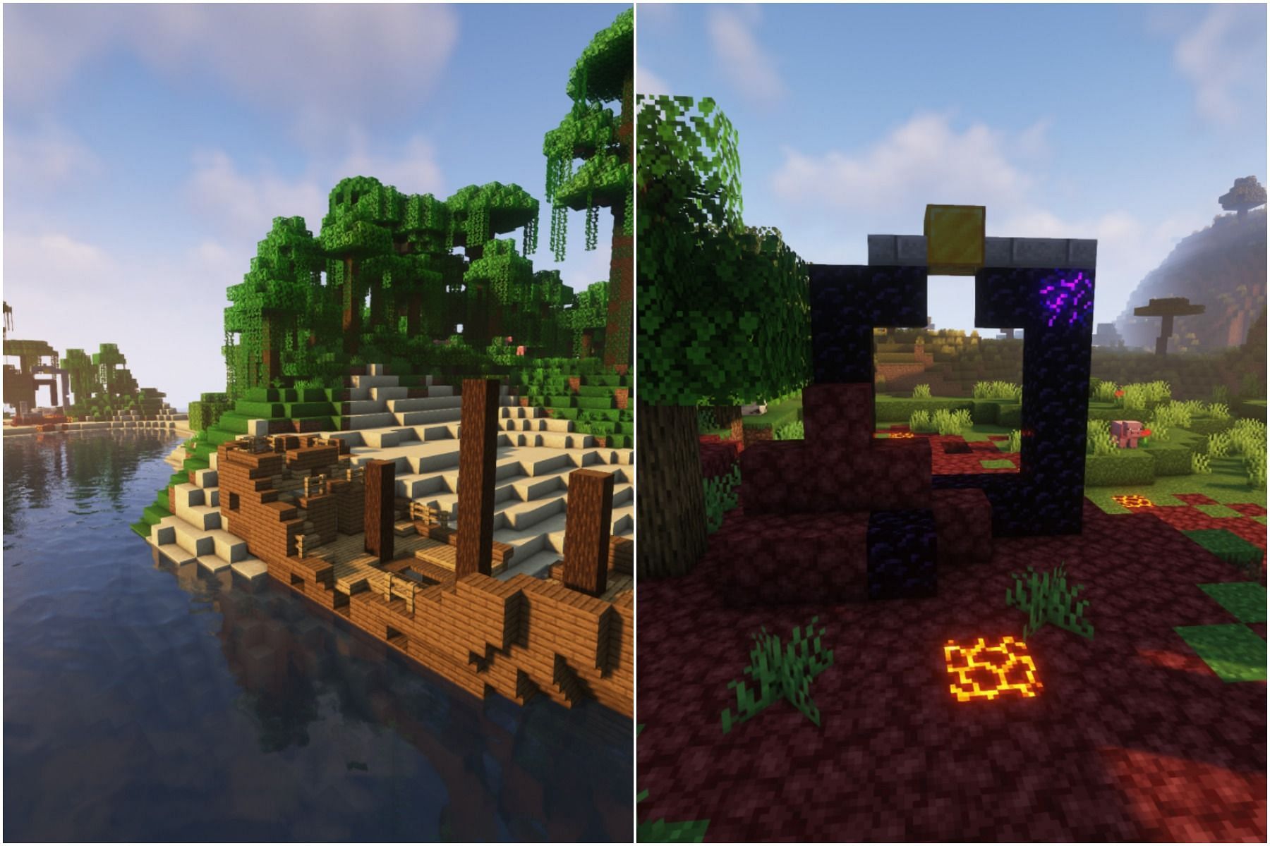 Best seeds for SMPs (Image via Minecraft)