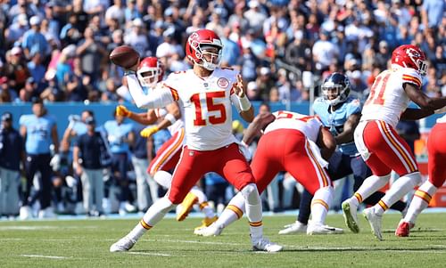 Kansas City Chiefs quarterback Patrick Mahomes