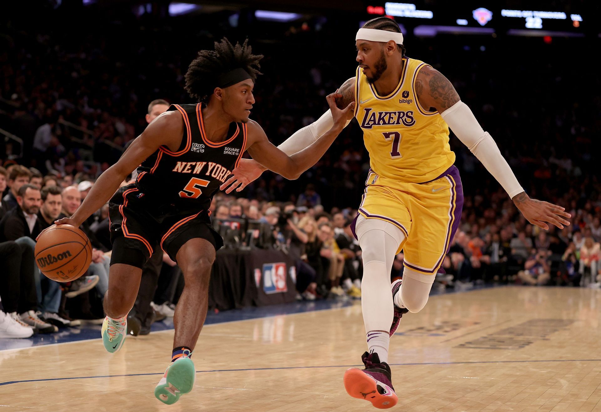 The LA Lakers&#039; recent game against the New York Knicks ended in a disappointing 106-100 defeat for them