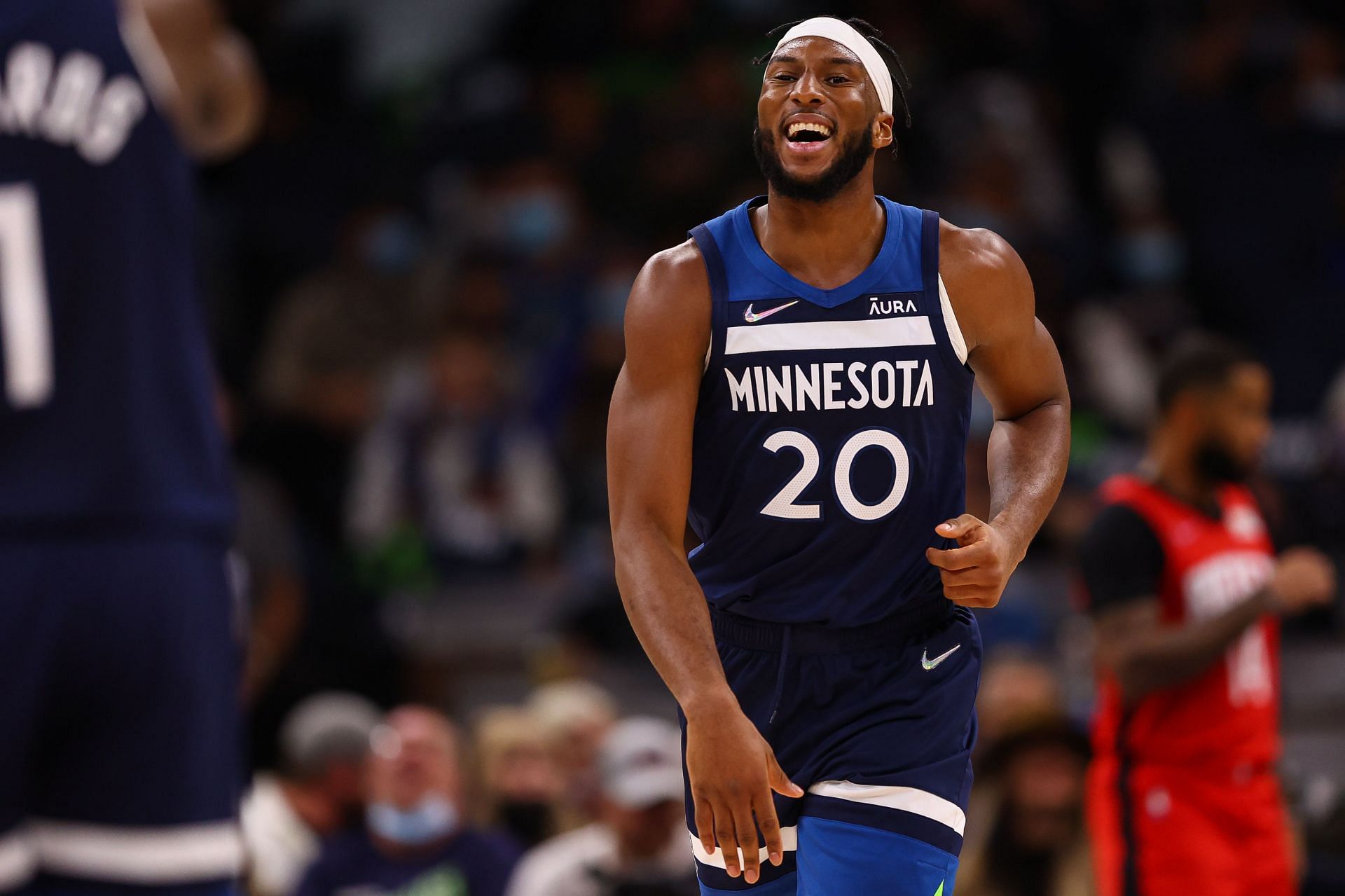 Josh Okogie of the Minnesota Timberwolves