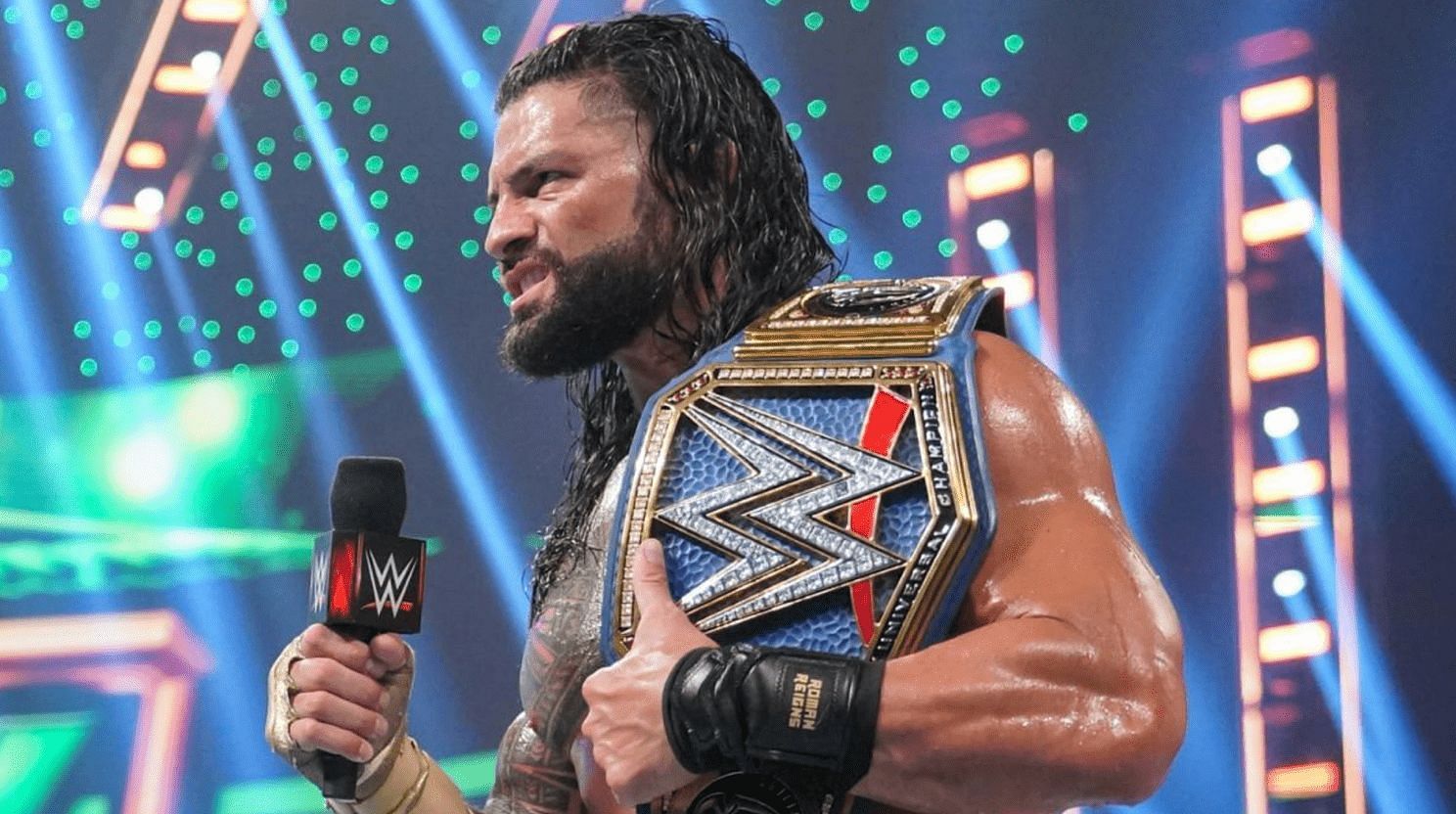 Roman Reigns is currently holding the Universal Championship on SmackDown.