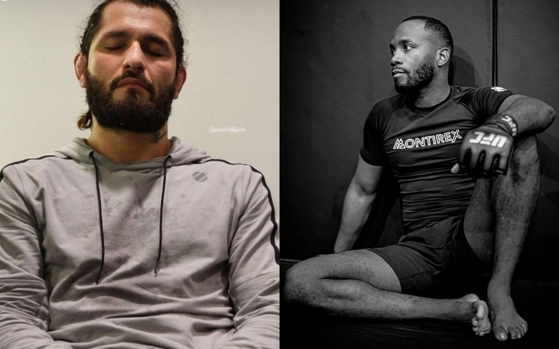 Jorge Masvidal (left), Leon Edwards (right) [Images Courtesy: @gamebredfighter @leonedwardsmma on Instagram]