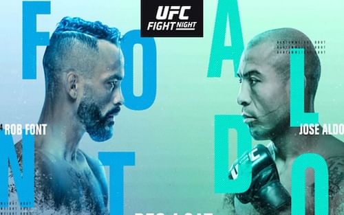 Jose Aldo and Rob Font face off in this weekend's UFC headline bout