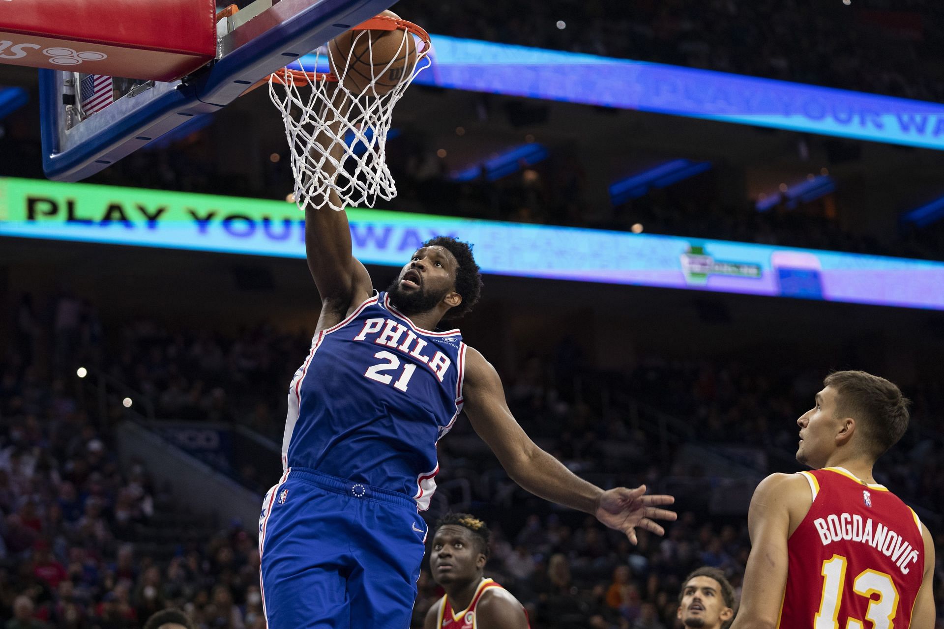 As long as he plays hard, don&#039;t worry about Joel Embiid