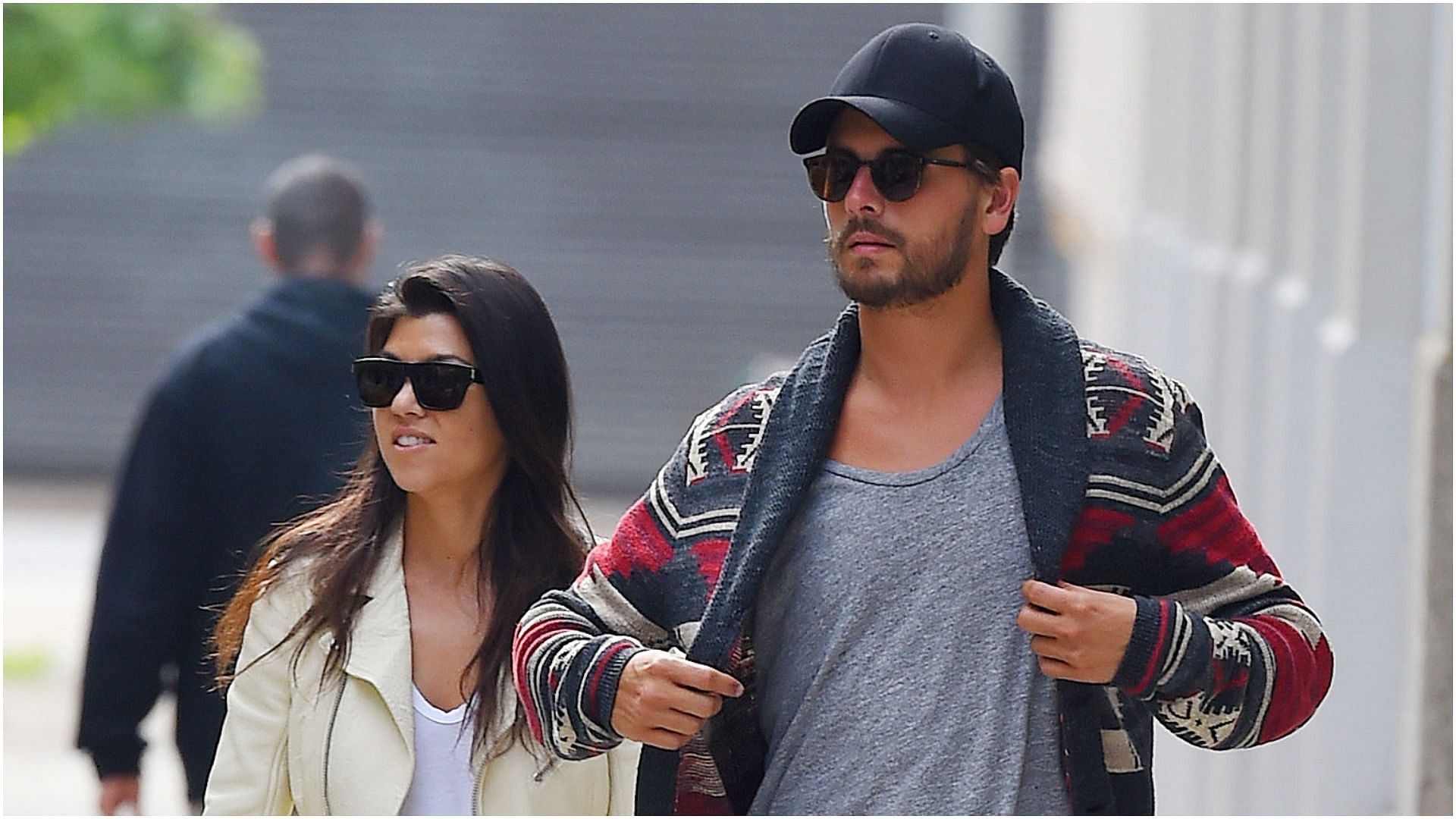Kourtney Kardashian and Scott Disick are seen on May 31, 2014, in New York City (Image via Getty Images)