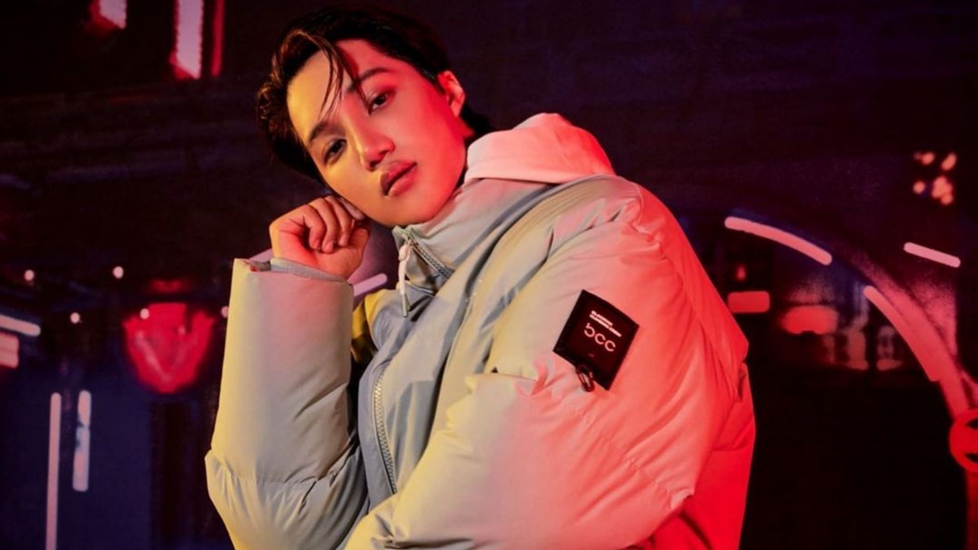 A still of EXO member Kai (Image via Instagram/zkdlin)