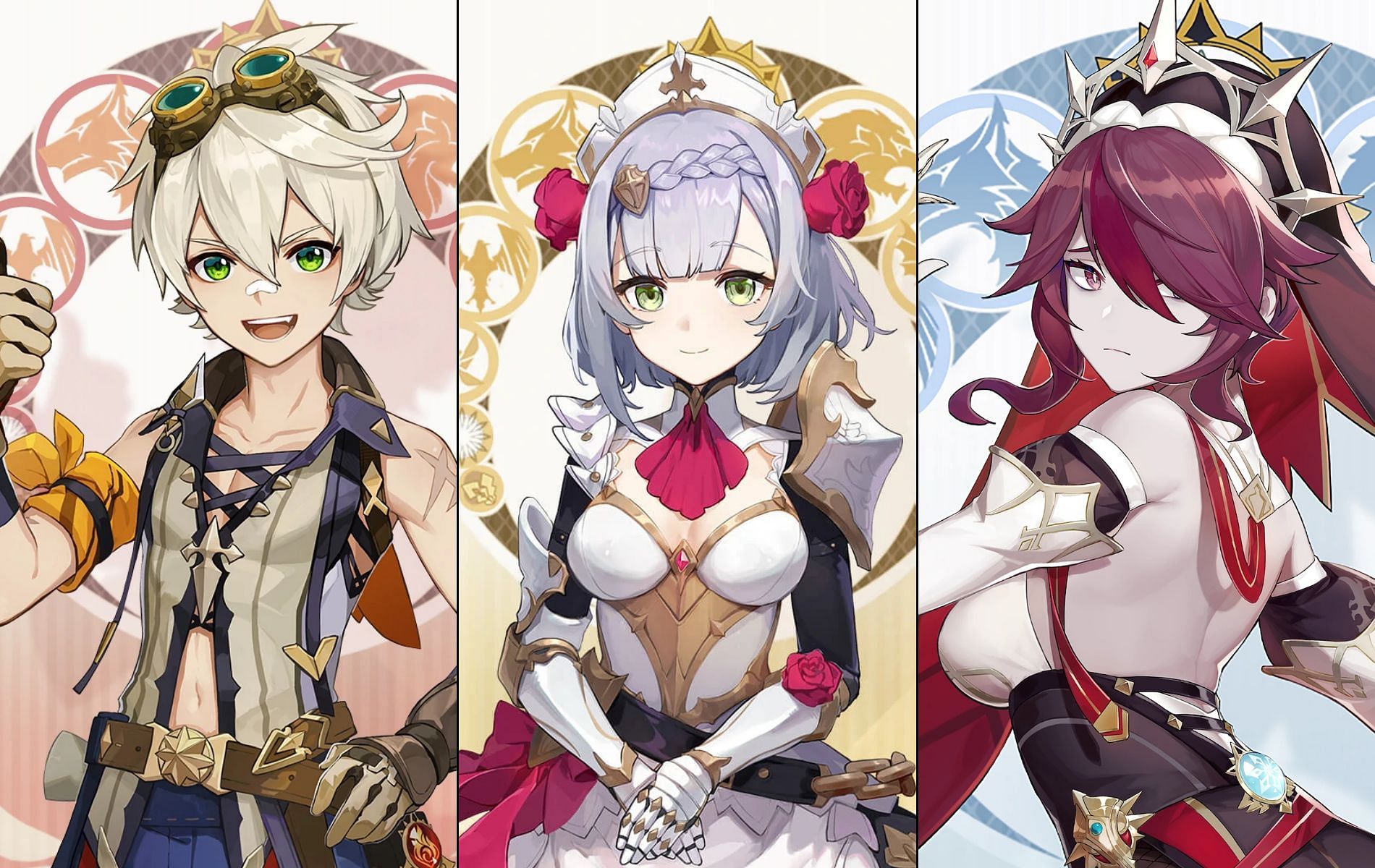 These 4-star characters will appear on Albedo and Eula&#039;s banners in Genshin Impact 2.3 (Image via Genshin Impact)