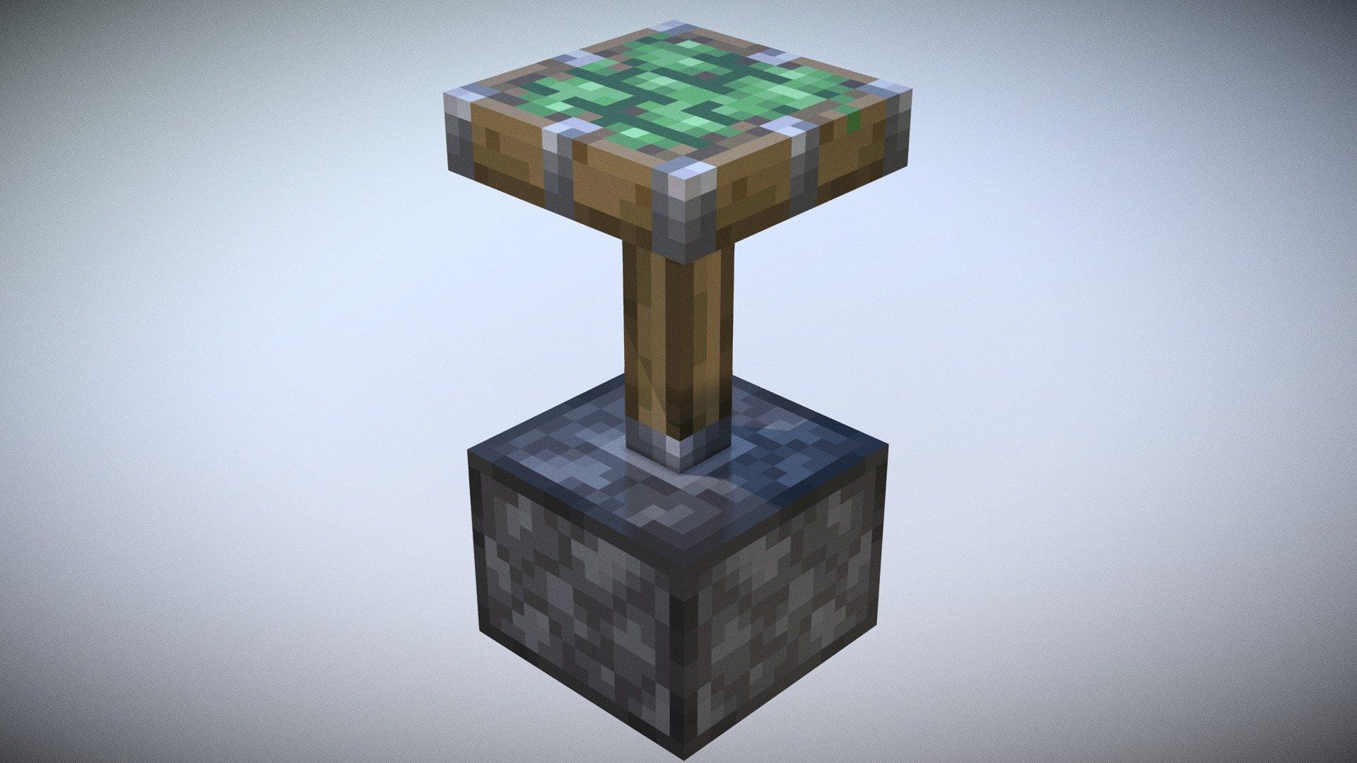 A sticky piston in Minecraft (Image via Minecraft)