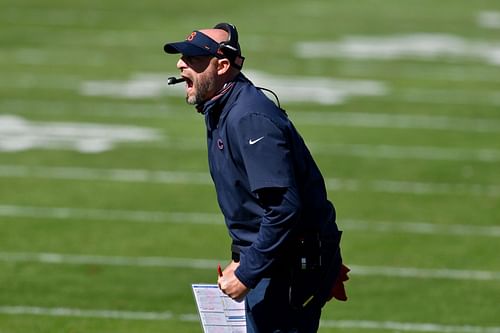 Chicago Bears head coach Matt Nagy