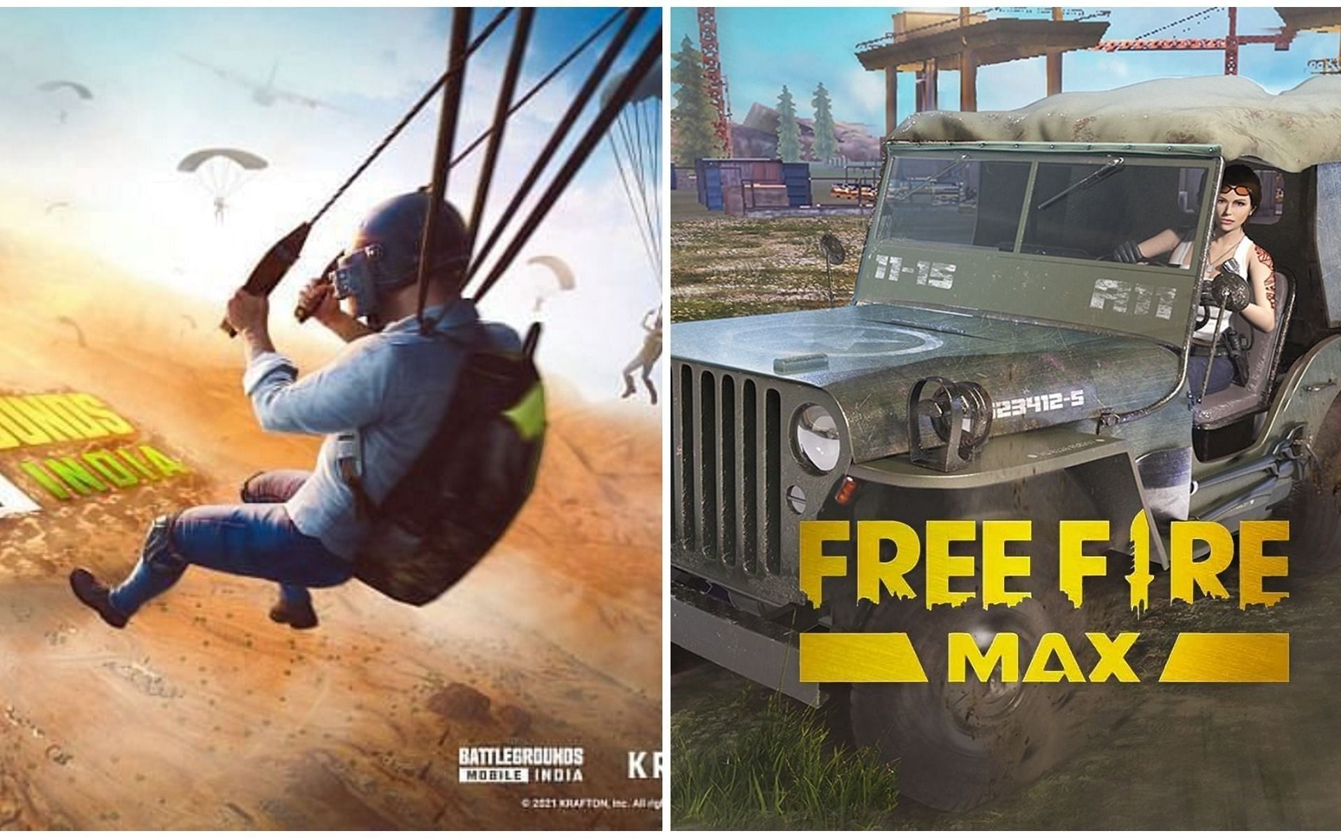 Assessing BGMI and Free Fire MAX on 2 GB devices (Image via Sportskeeda)
