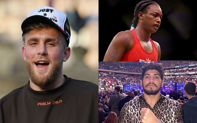 "It's a bunch of losers trying to make s**t up" - Jake Paul on Dillon Danis and Claressa Shields claiming there was a 'no knockout clause' in Tyron Woodley fight