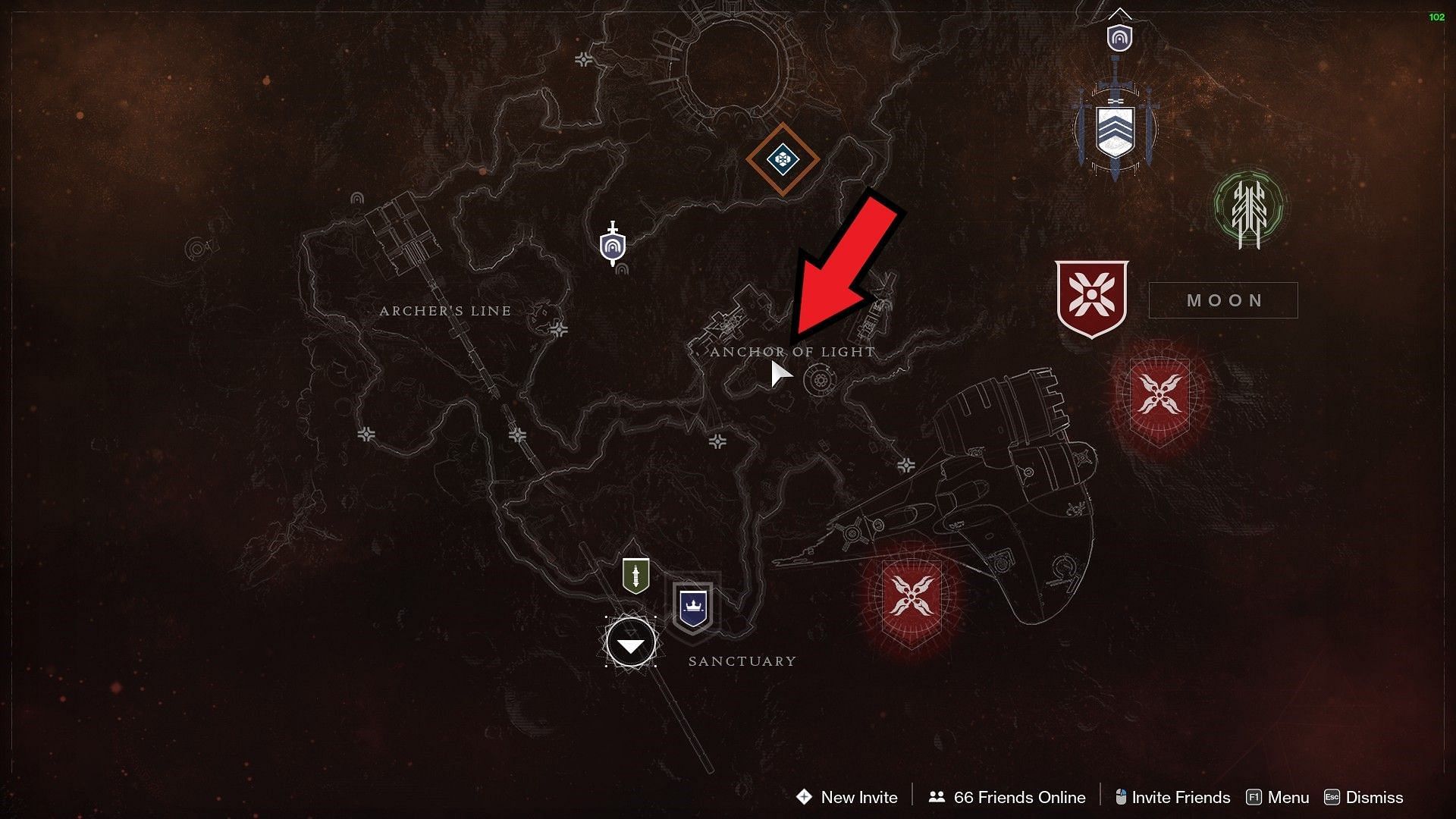 Destiny Guide: Moon Gold Chest locations