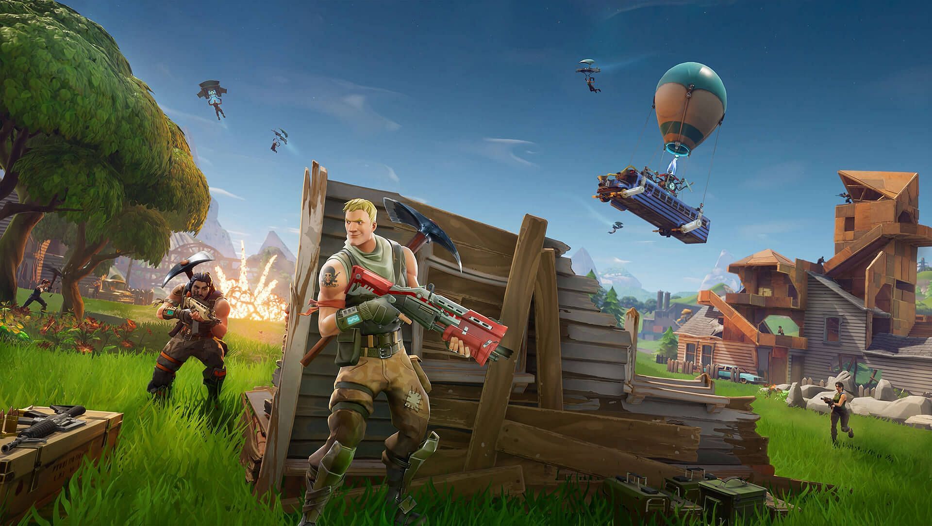 Fortnite exploit allows gamers to enter any builds without any obstruction (Image via Epic Games)