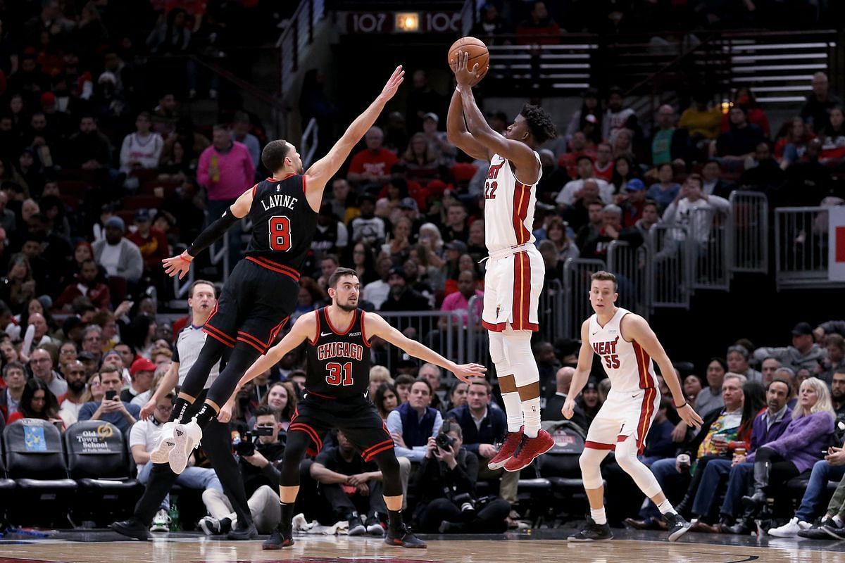 The Chicago Bulls will host the Miami Heat in a regular-season game on November 27th [Source: Hot Hot Hoops]