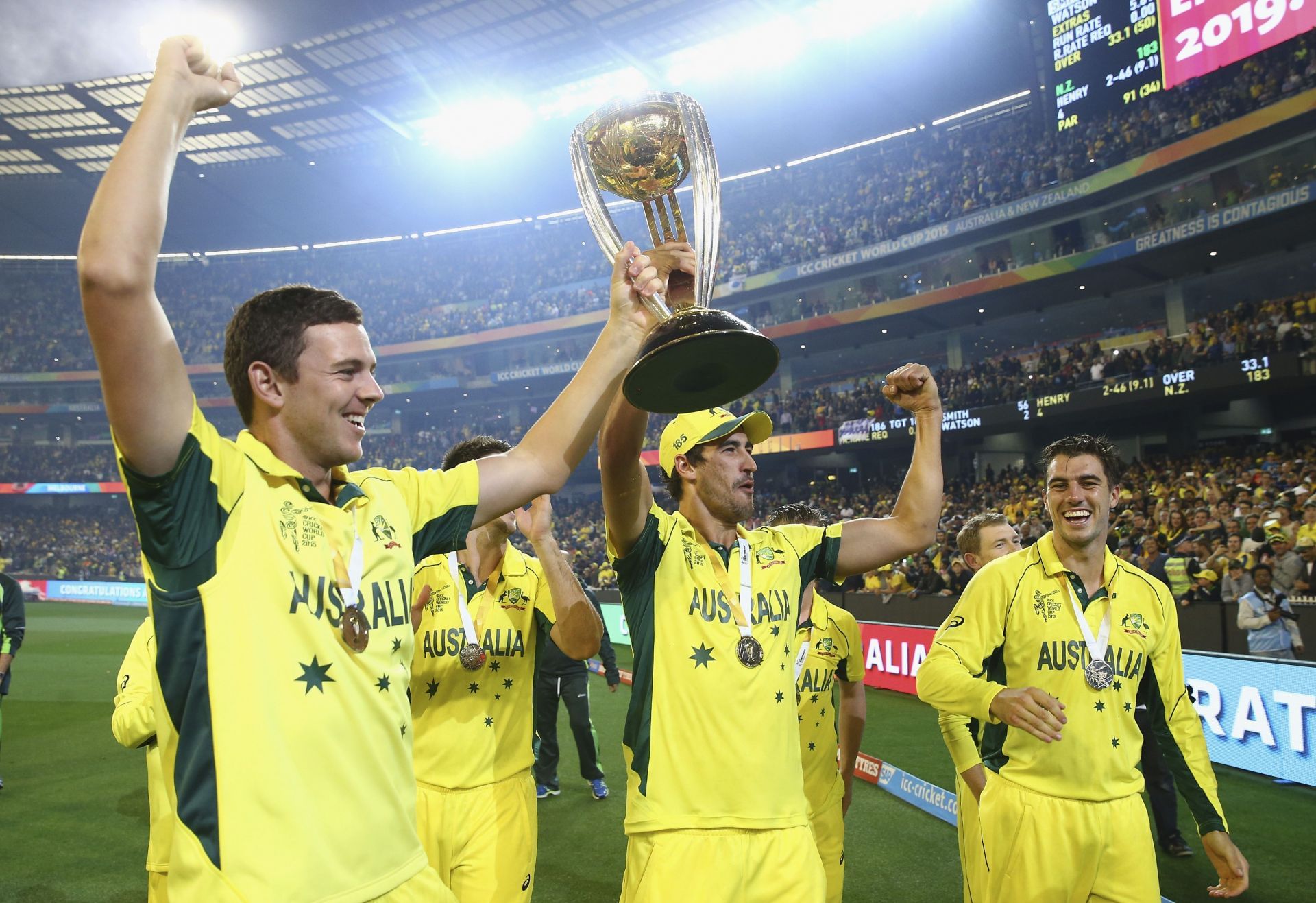 Australia v New Zealand - 2015 ICC Cricket World Cup: Final