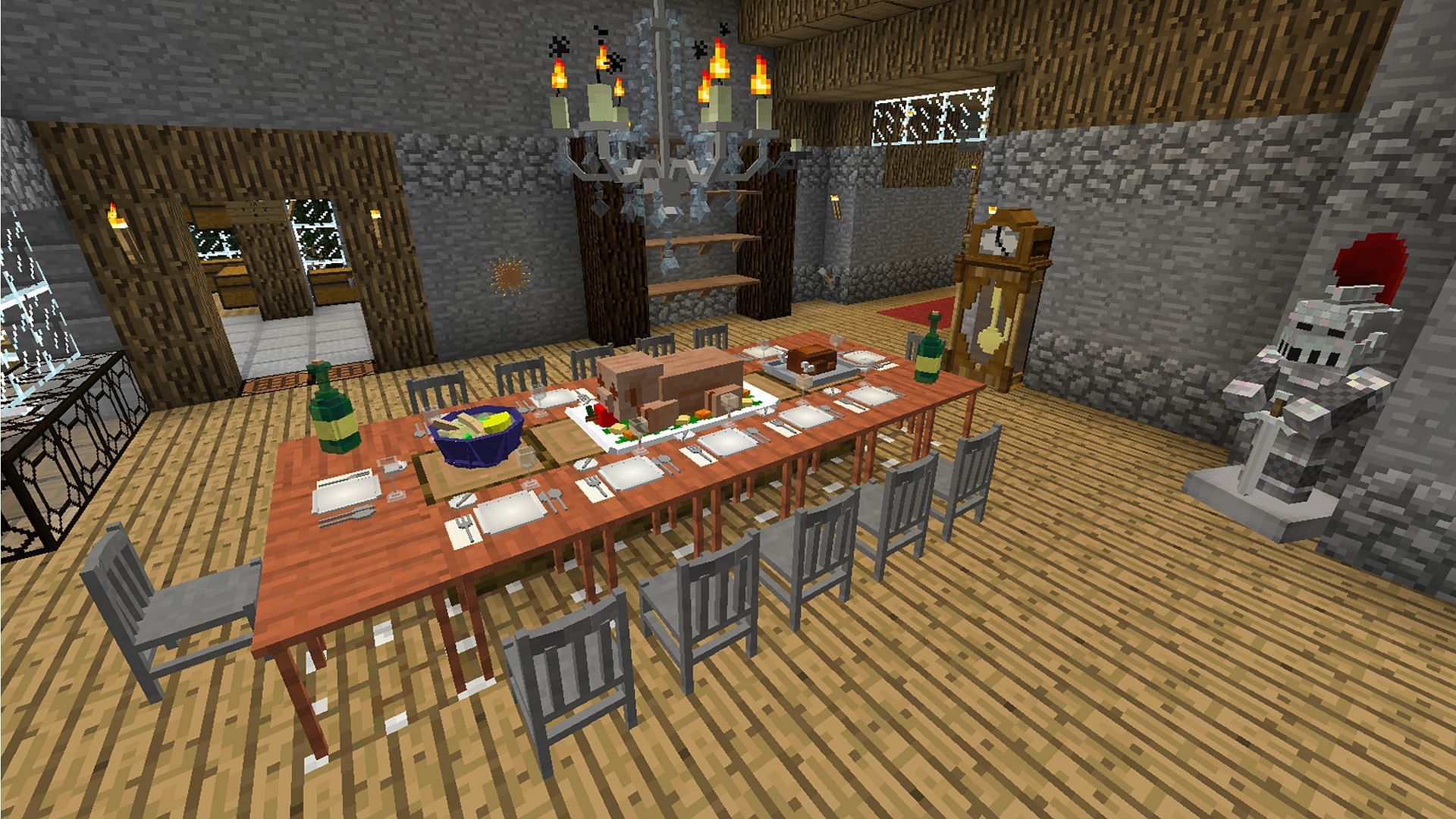 Minecraft furniture mods are a fun way to spice up gameplay (Image via MC mods)