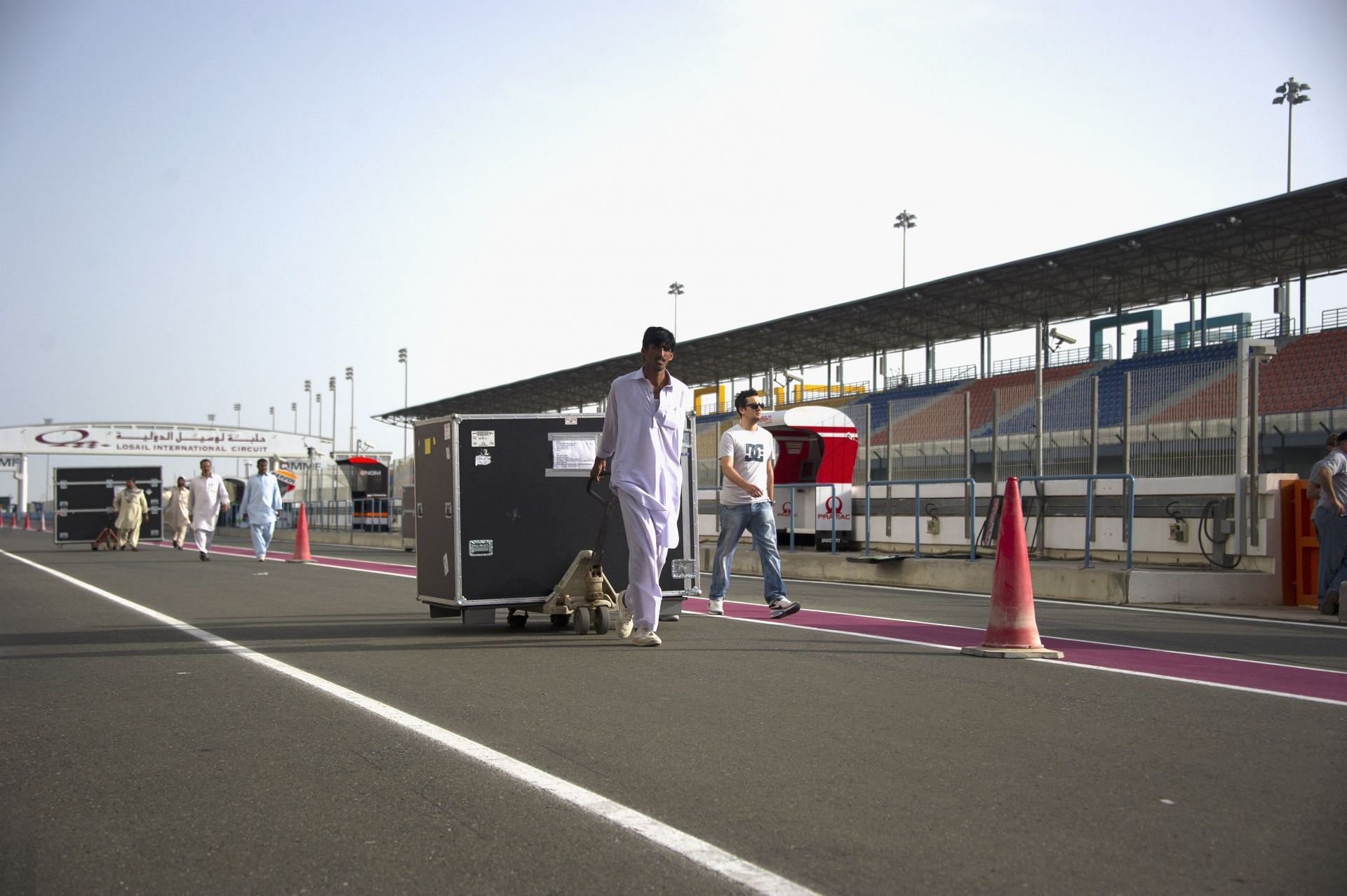 The Losail International Circuit will host its maiden F1 race. (Photo by Mirco Lazzari/Getty Images)