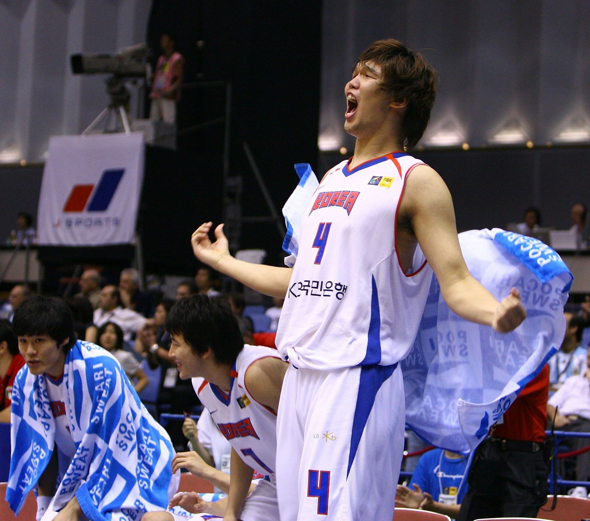 Ha Seung-jin during the 2007 FIBA Asia Championship