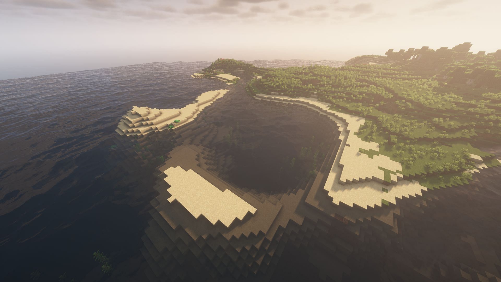 Minecraft shaders (Image via Minecraft)