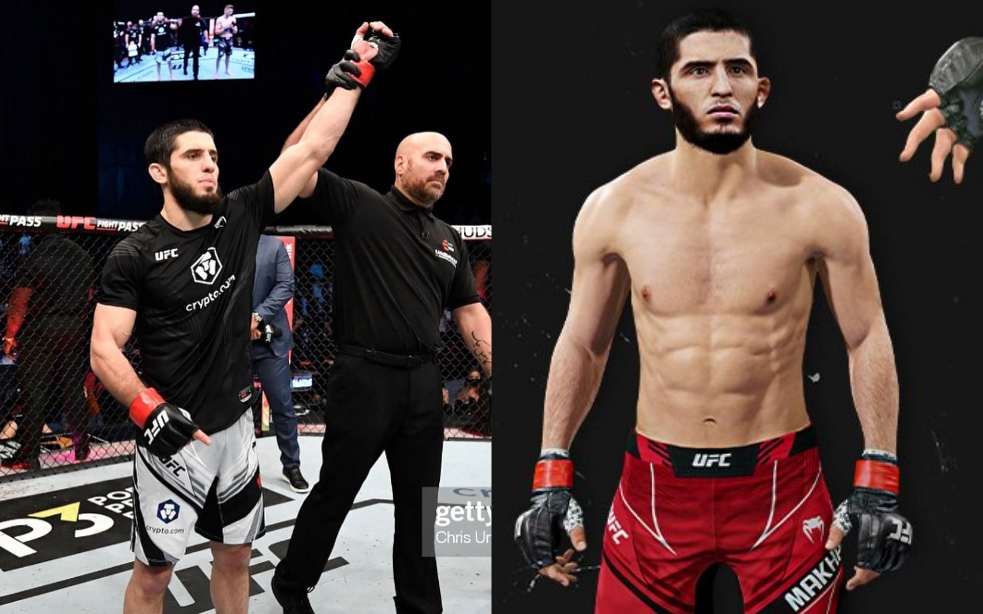 Islam Makhachev [Images courtesy: @islam_makhachev @easportsufc on Instagram]