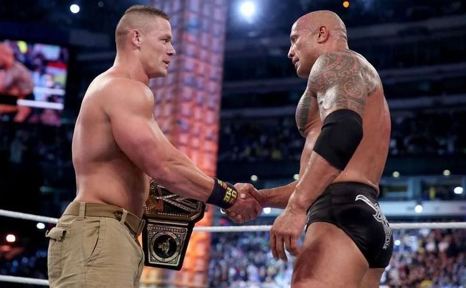 Did The Rock and John Cena have a beef?