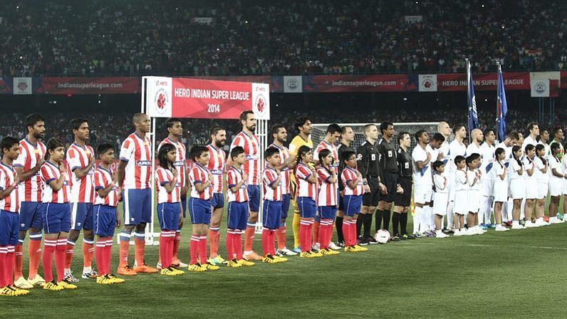 ATK defeated Mumbai City FC 3-0 in the opening match in 2014