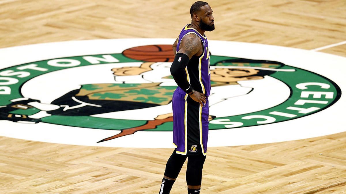 After missing the last eight games, LeBron James could return to action when the Los Angeles Lakers visit the Boston Celtics on Friday. [Photo: CBS Sports]
