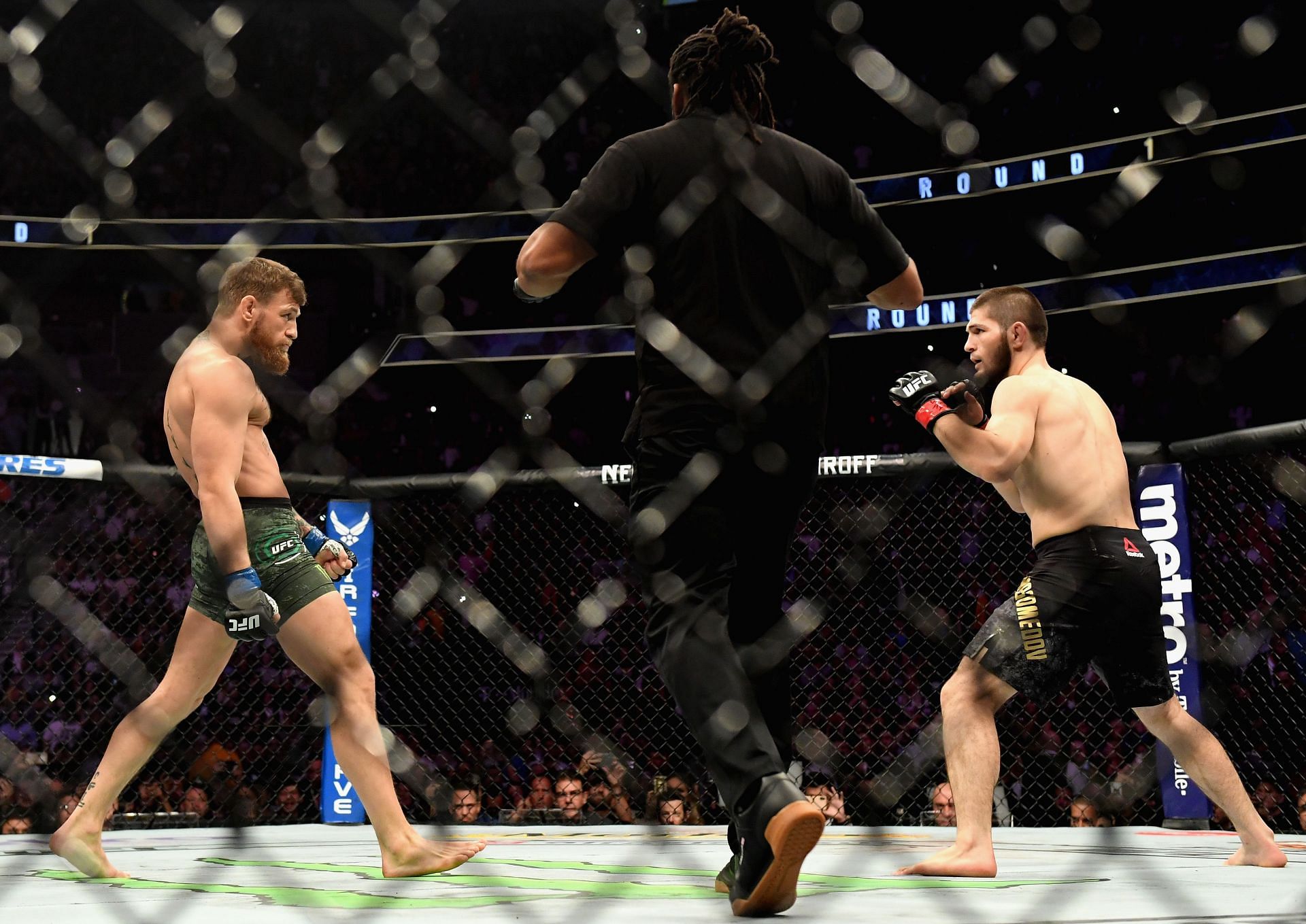 Khabib defeated McGregor in fron of 20,034 fans