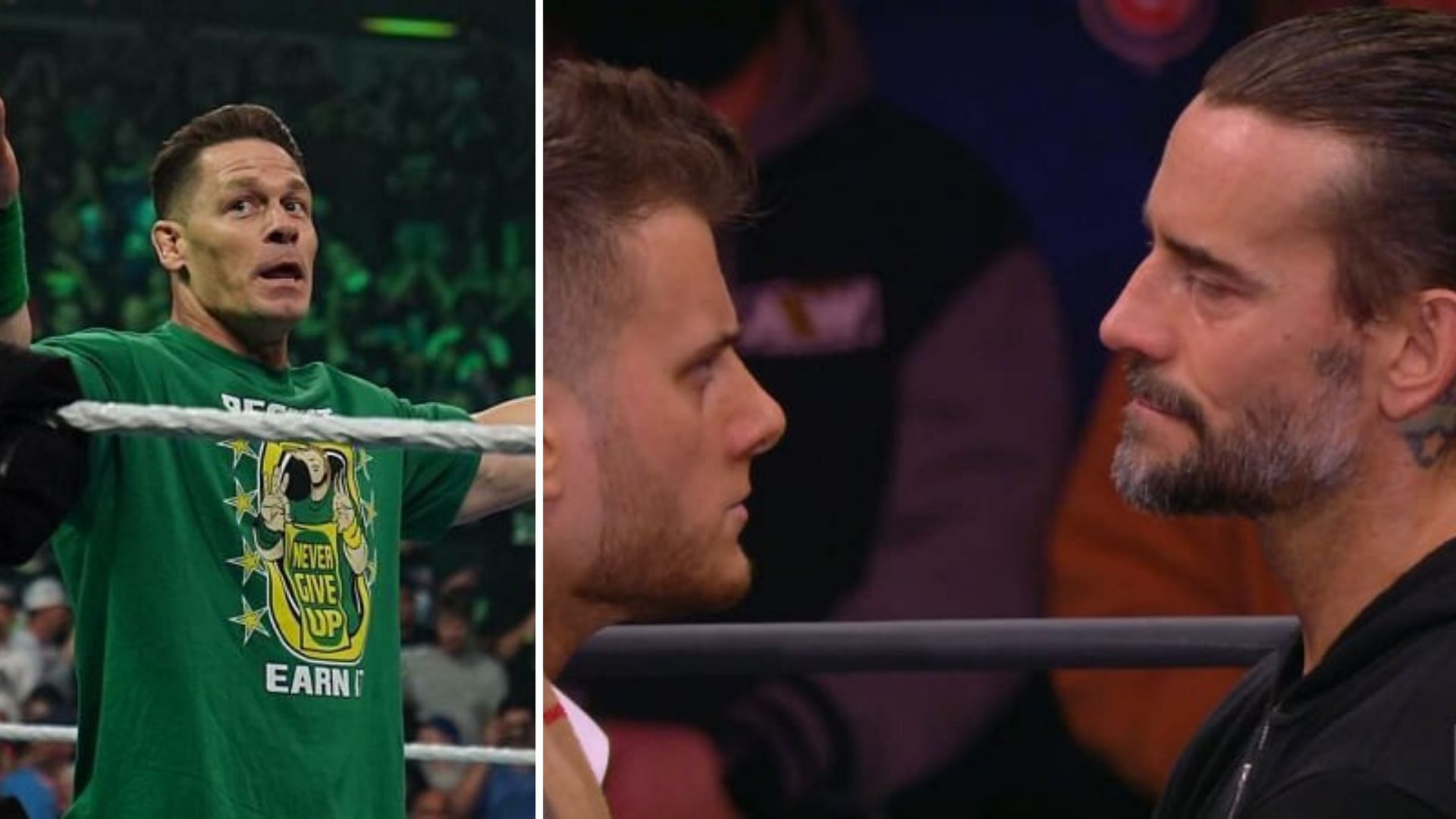 CM Punk and MJF referenced John Cena on AEW Dynamite.