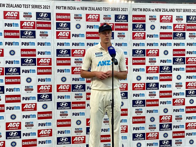 "I don't think his character should be doubted" - Kyle Jamieson on Tim Southee playing with a groin injury