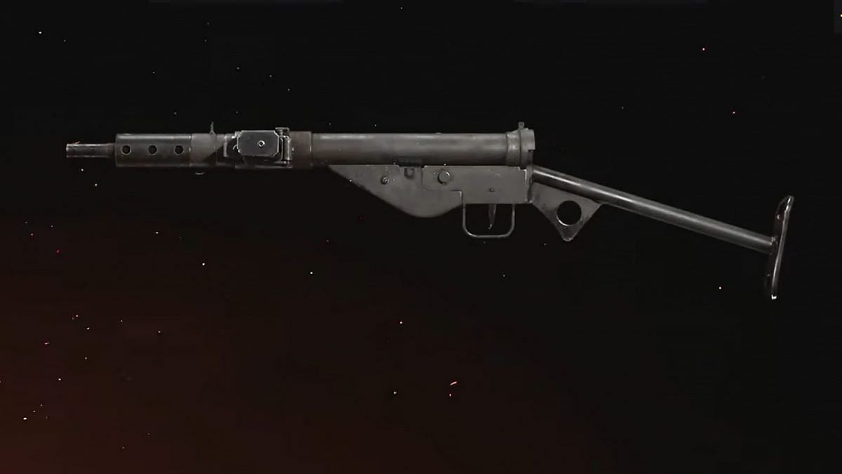 A look at the Sten in Call of Duty: Vanguard. (Image via Activision)