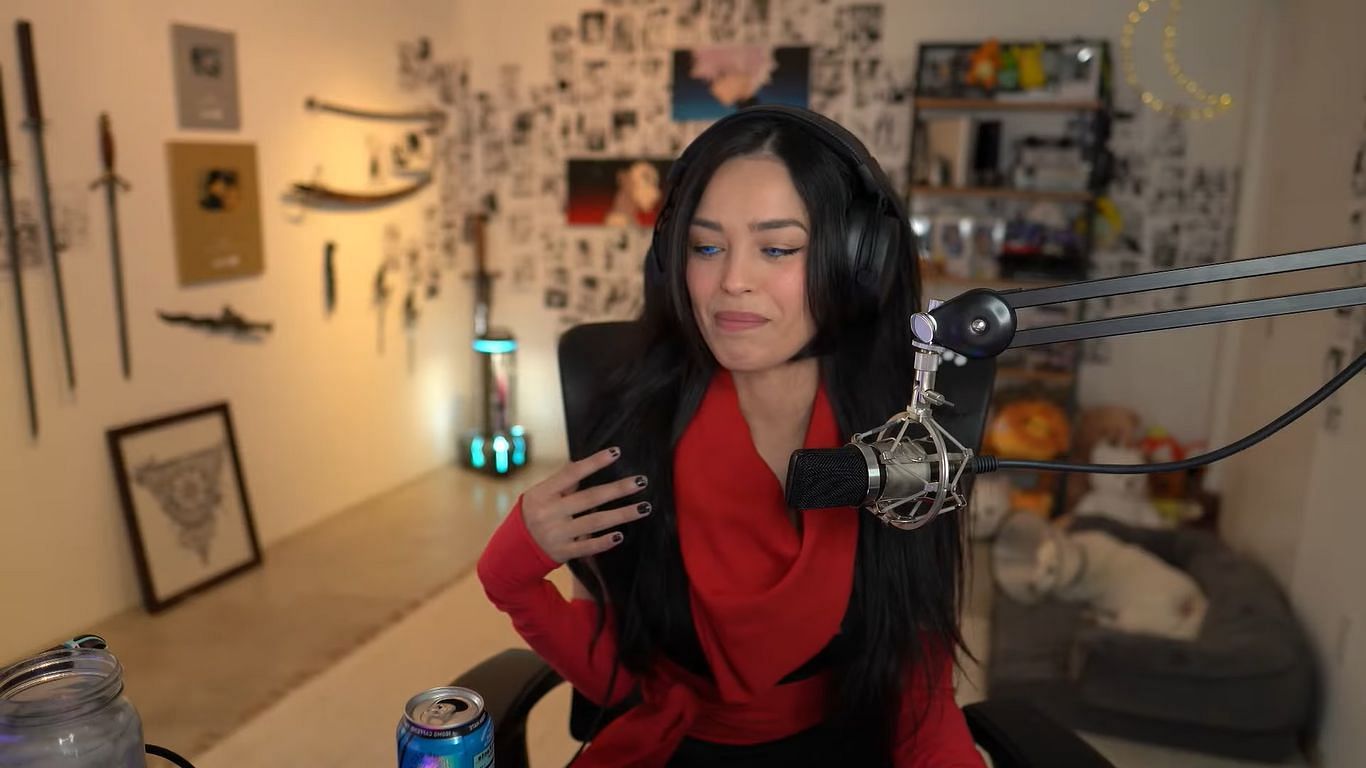 Valkyrae was dubbed a &quot;fraud&quot; by several in the community for taking advantage of her viewers&#039; insecurities (Image via Valkyrae YouTube)