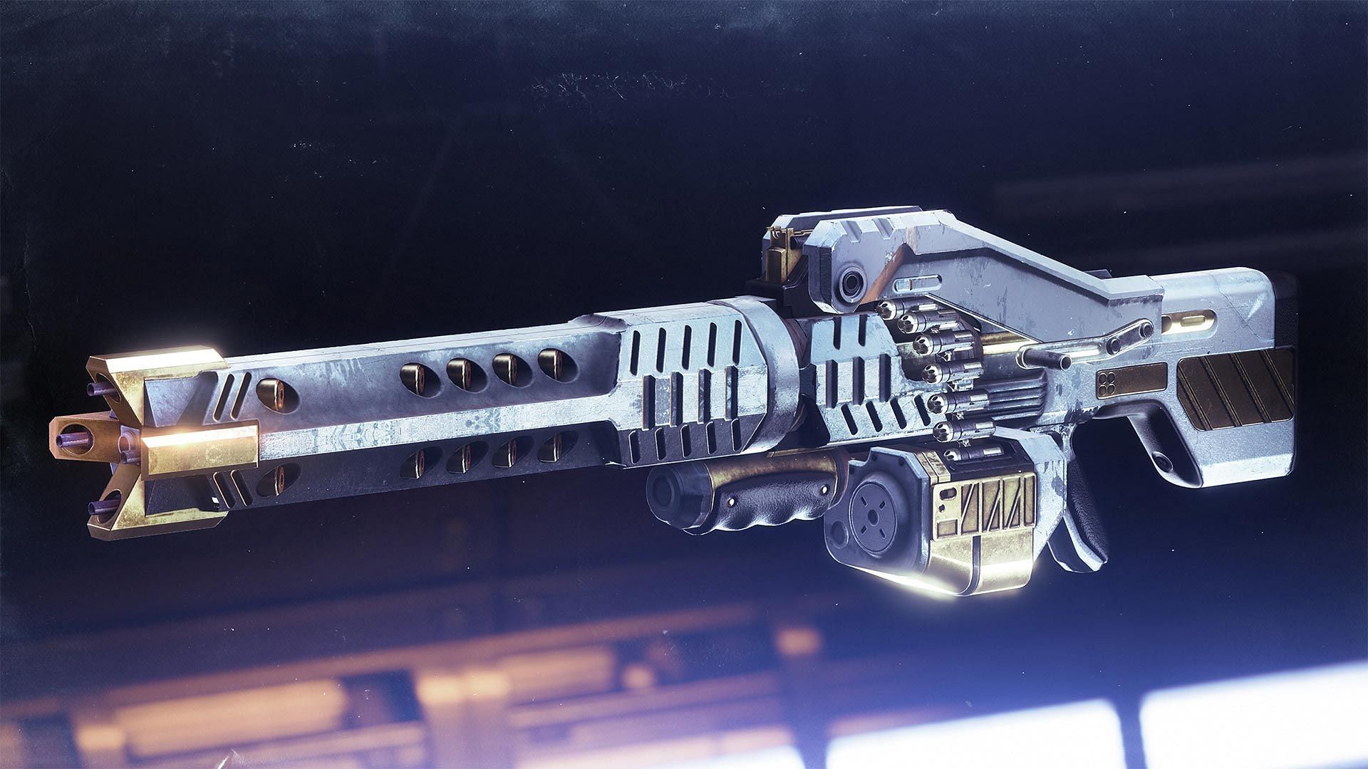 Destiny 2 Hier Apparent exotic machine gun (Image via Bungie)