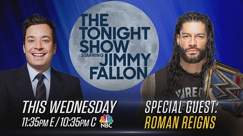 Roman Reigns is the special guest for this week's The Tonight Show