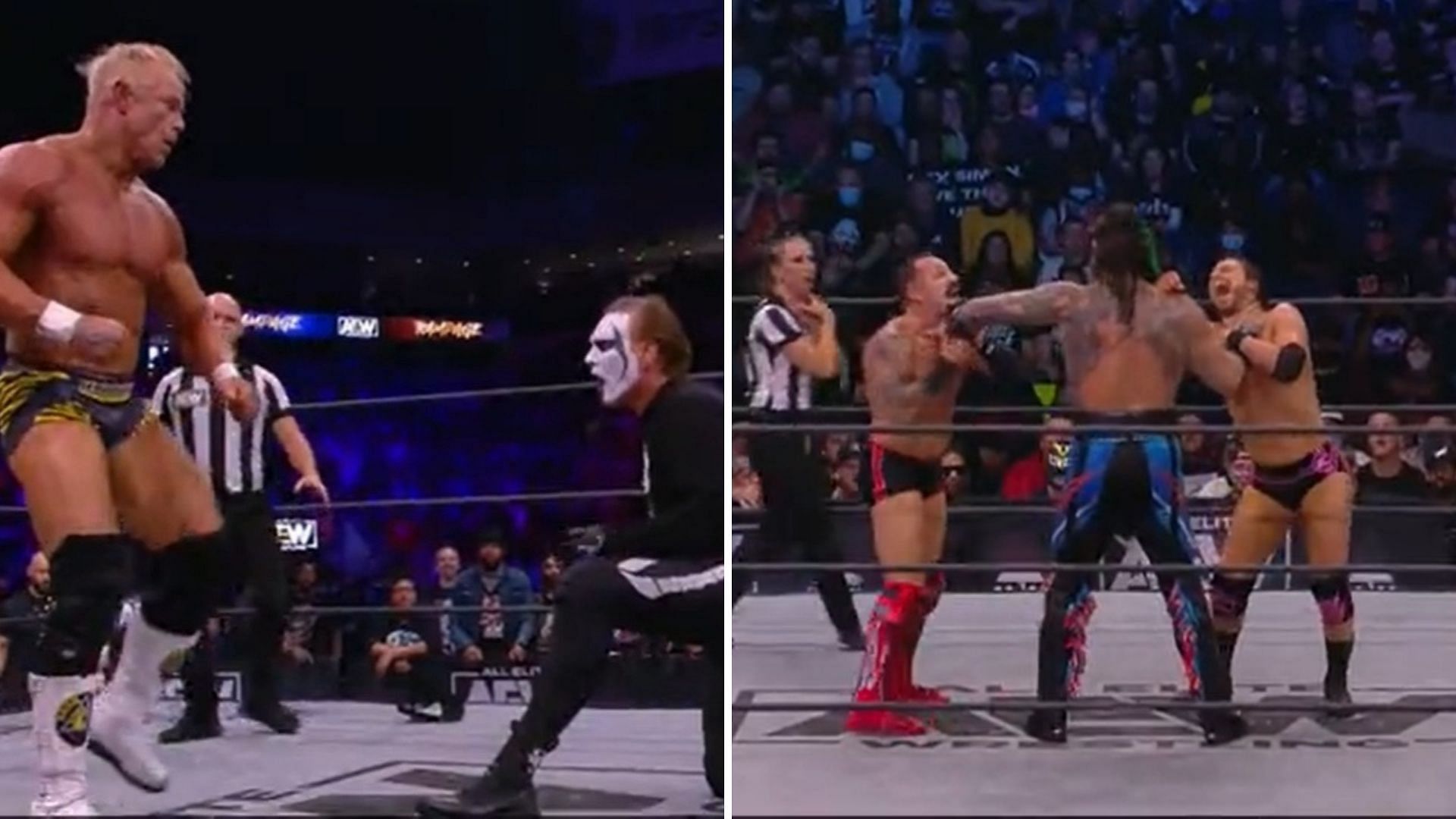 It wasn&#039;t a great night for Cole, Fish, and Sting on AEW Rampage
