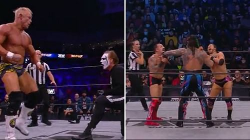 It wasn't a great night for Cole, Fish, and Sting on AEW Rampage