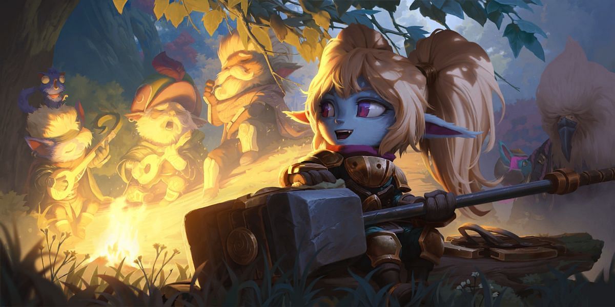 Poppy is likely to get nerfed in the upcoming Legends of Runeterra patch 2.20.0. (Image via Riot Games)