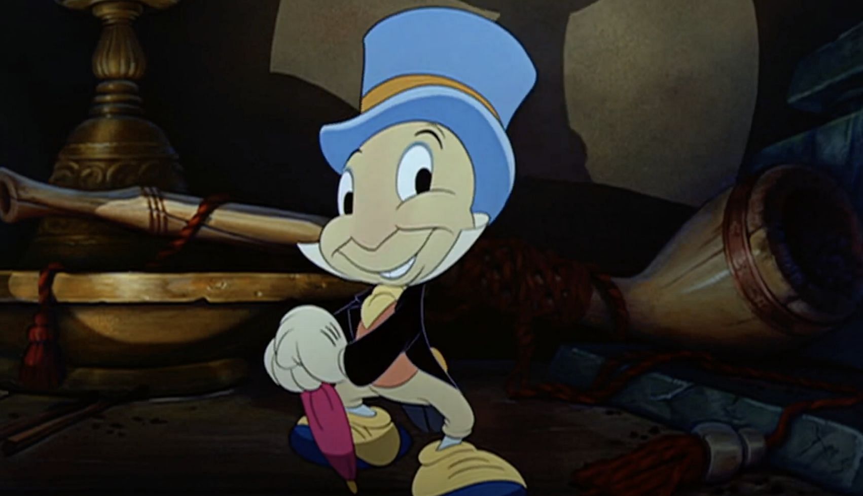 Jiminy Cricket in the film (Image via Disney)