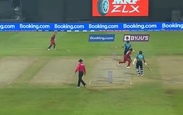 T20 World Cup 2021: [Watch] Jos Buttler catches Dasun Shanaka by surprise, also short of the crease, in bizarre run-out