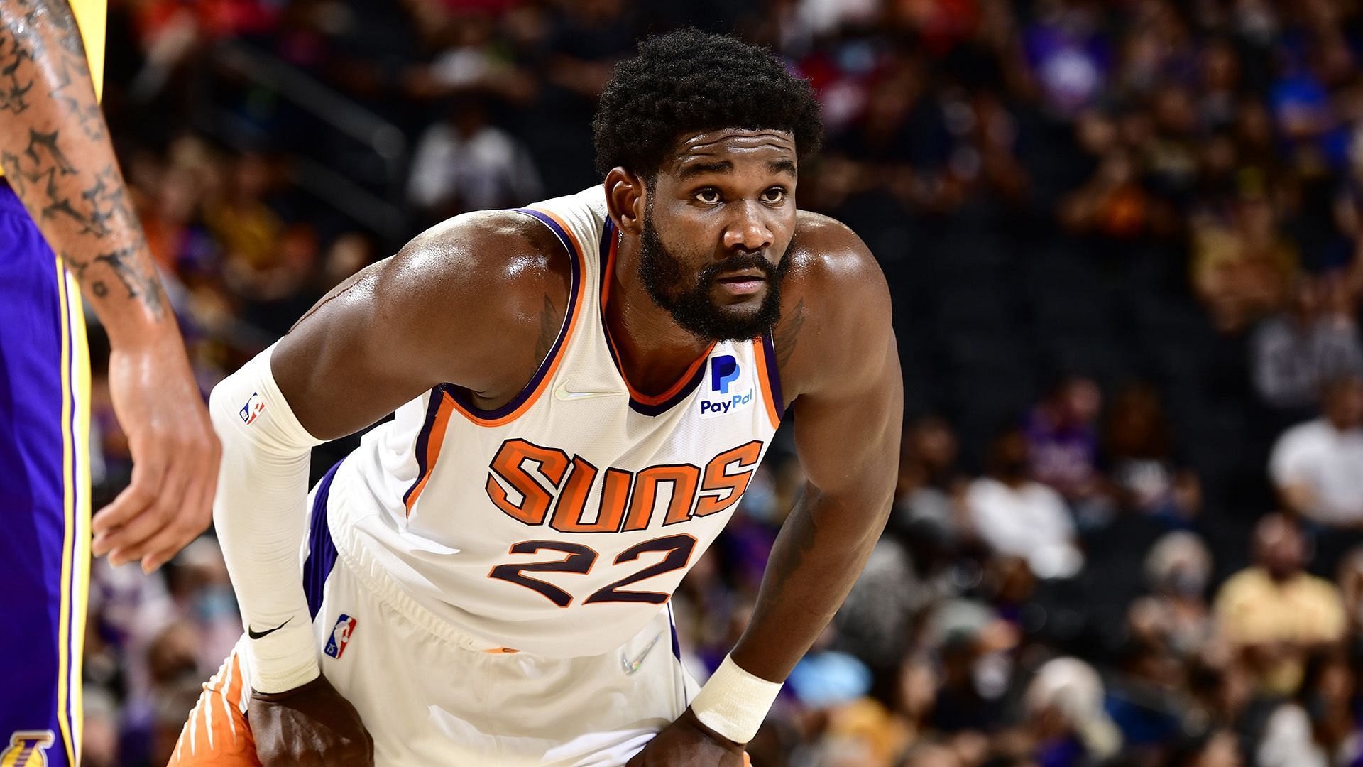 Phoenix Suns center Deandre Ayton has been out with a right leg contusion